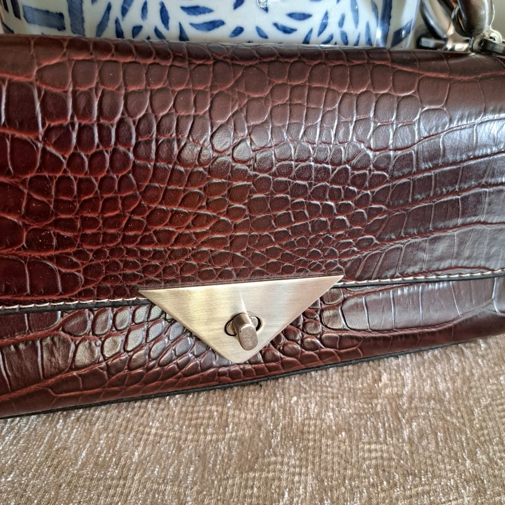 Vintage Y2K Crocodile Print Handbags - Picture 4 of 9
